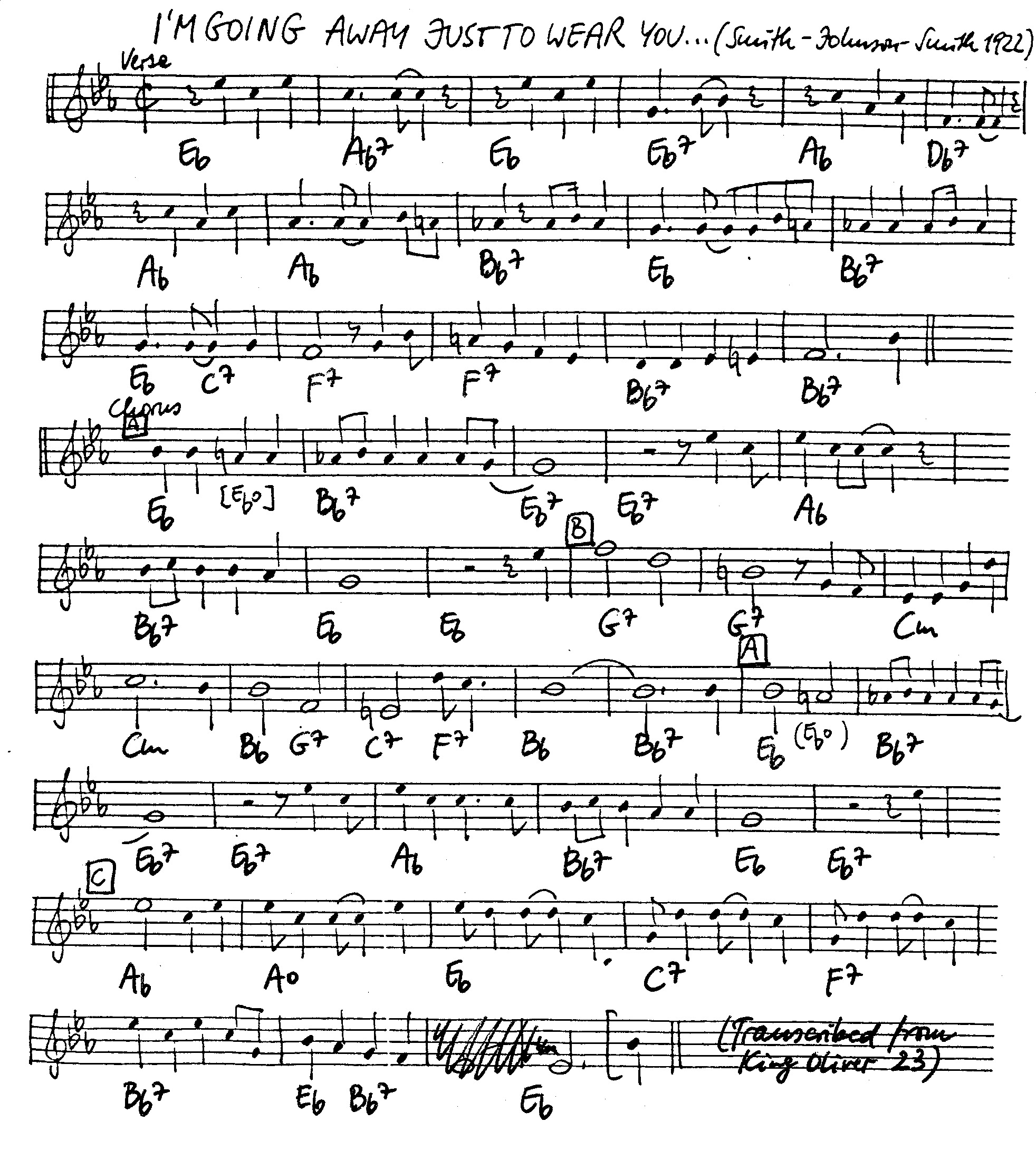 i'm going away just to wear leadsheet – book us for your next 20s or gatsby event